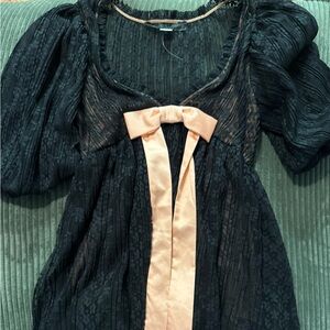 Kimchi Blue Margaret Lace Bow
Detail Babydoll Mini Dress